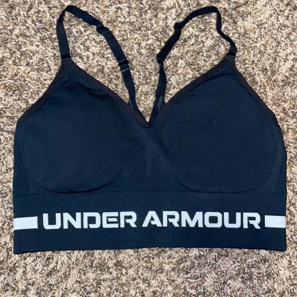 Under Armour compression sports bra